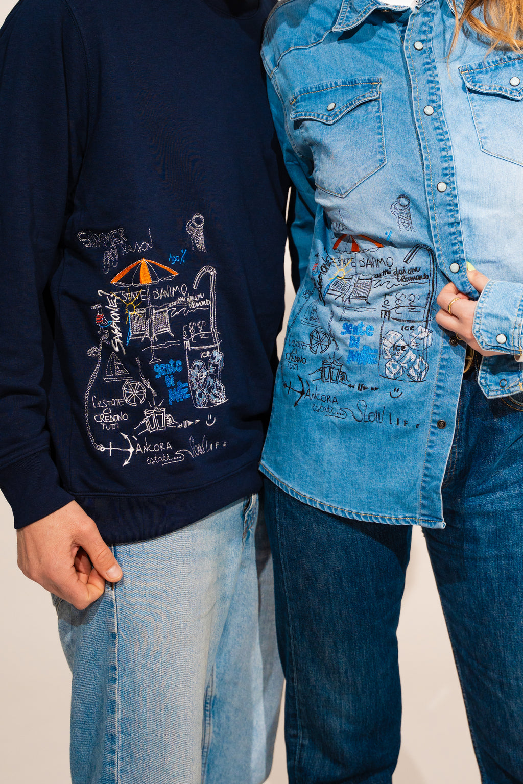 CAMICIA DENIM MURALES