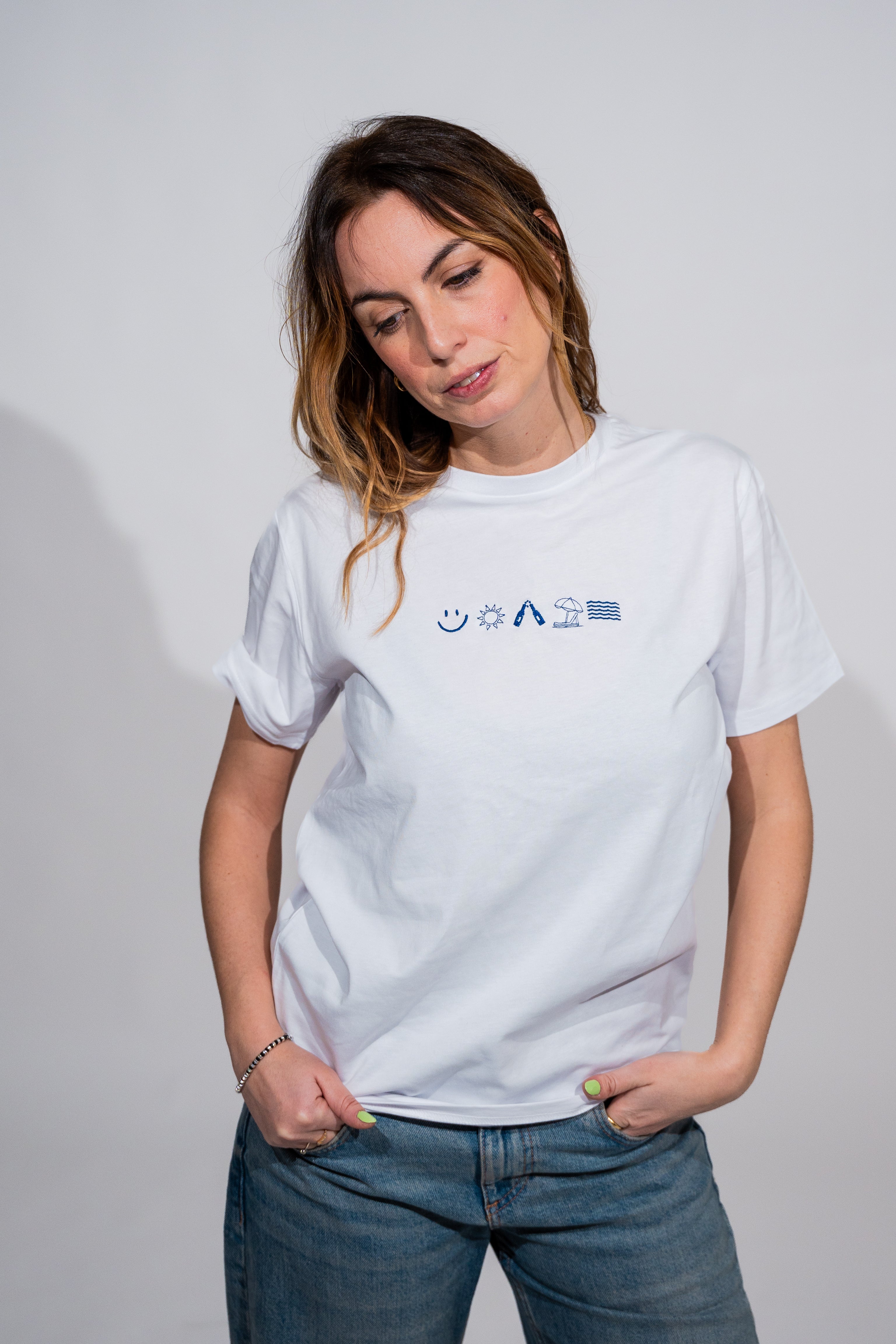 TSHIRT RICAMO - ICONE