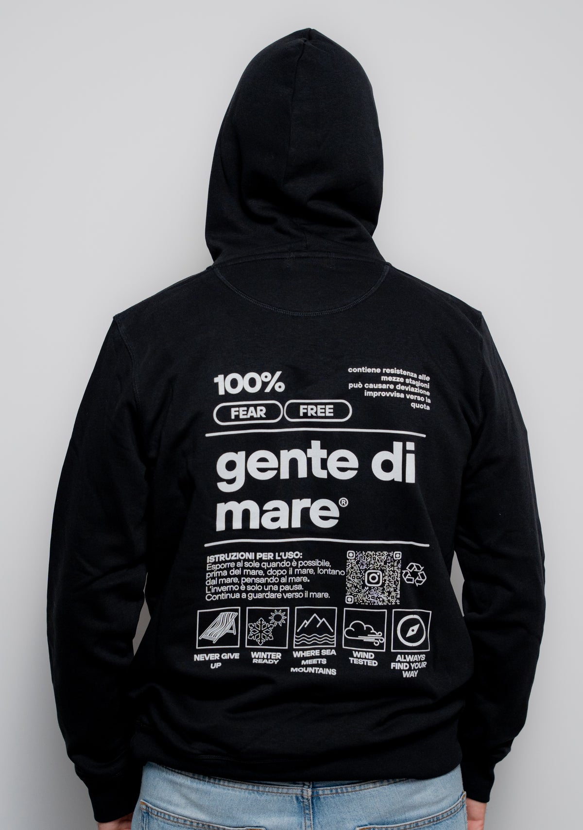 FELPA CAPPUCCIO ISTITUZIONALE