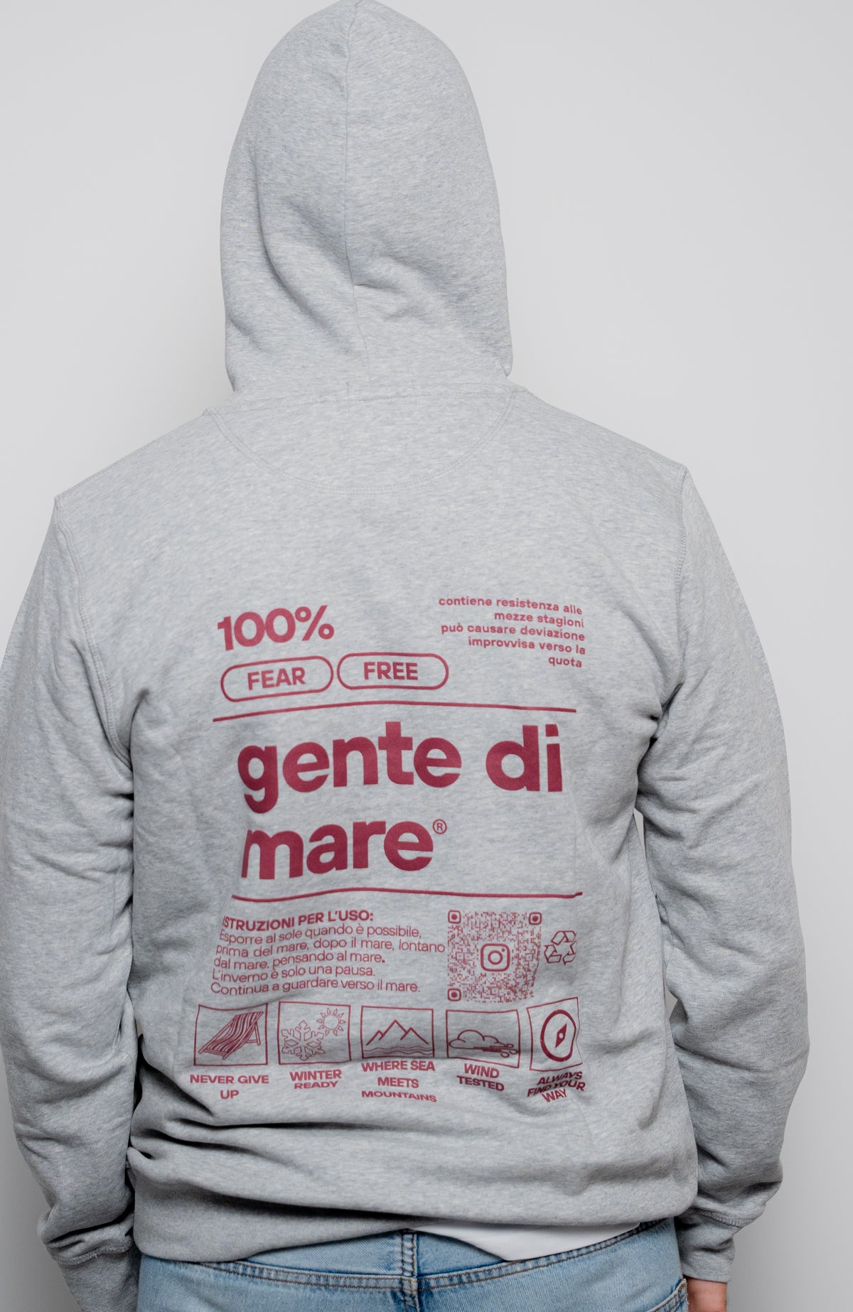 FELPA CAPPUCCIO ISTITUZIONALE