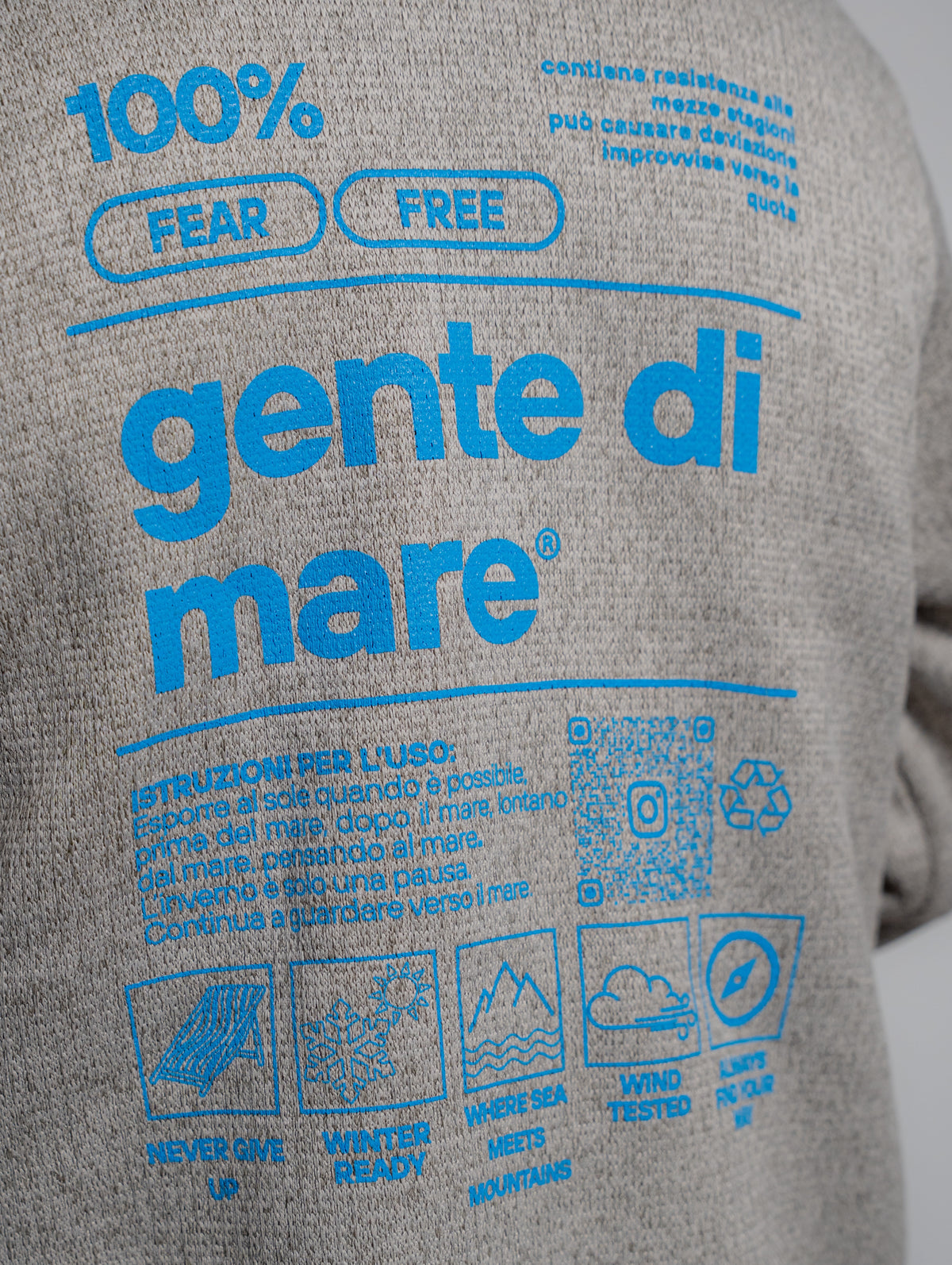 GIACCA IN MAGLIA FELPATA - zip e cappuccio