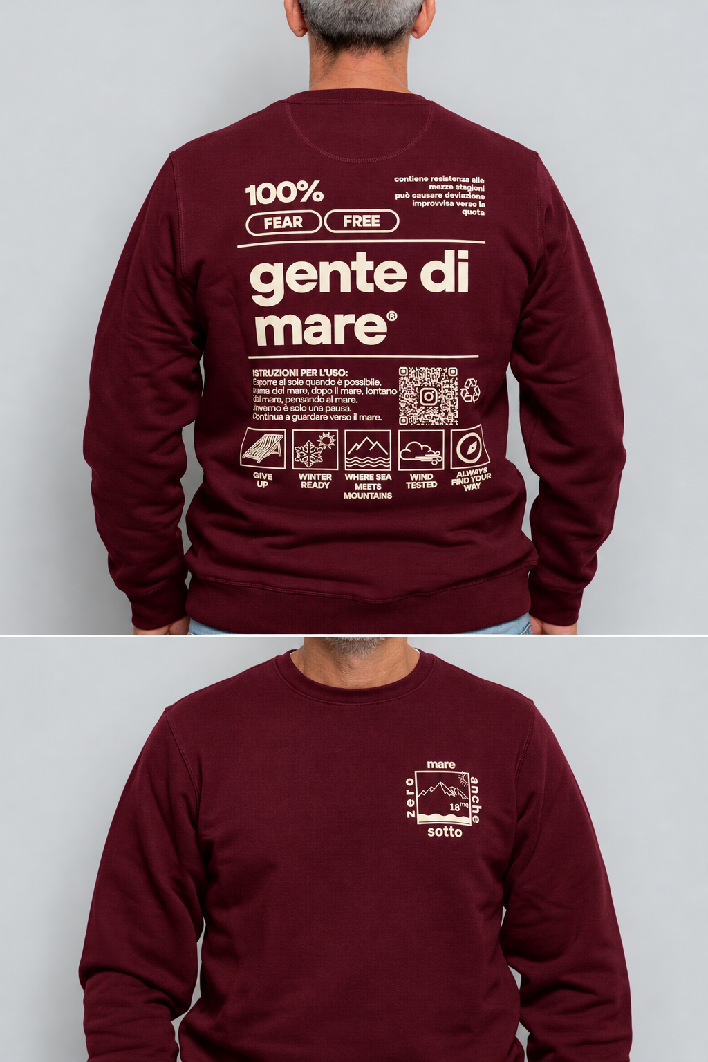 FELPA GIROCOLLO - STAMPA ISTITUZIONALE