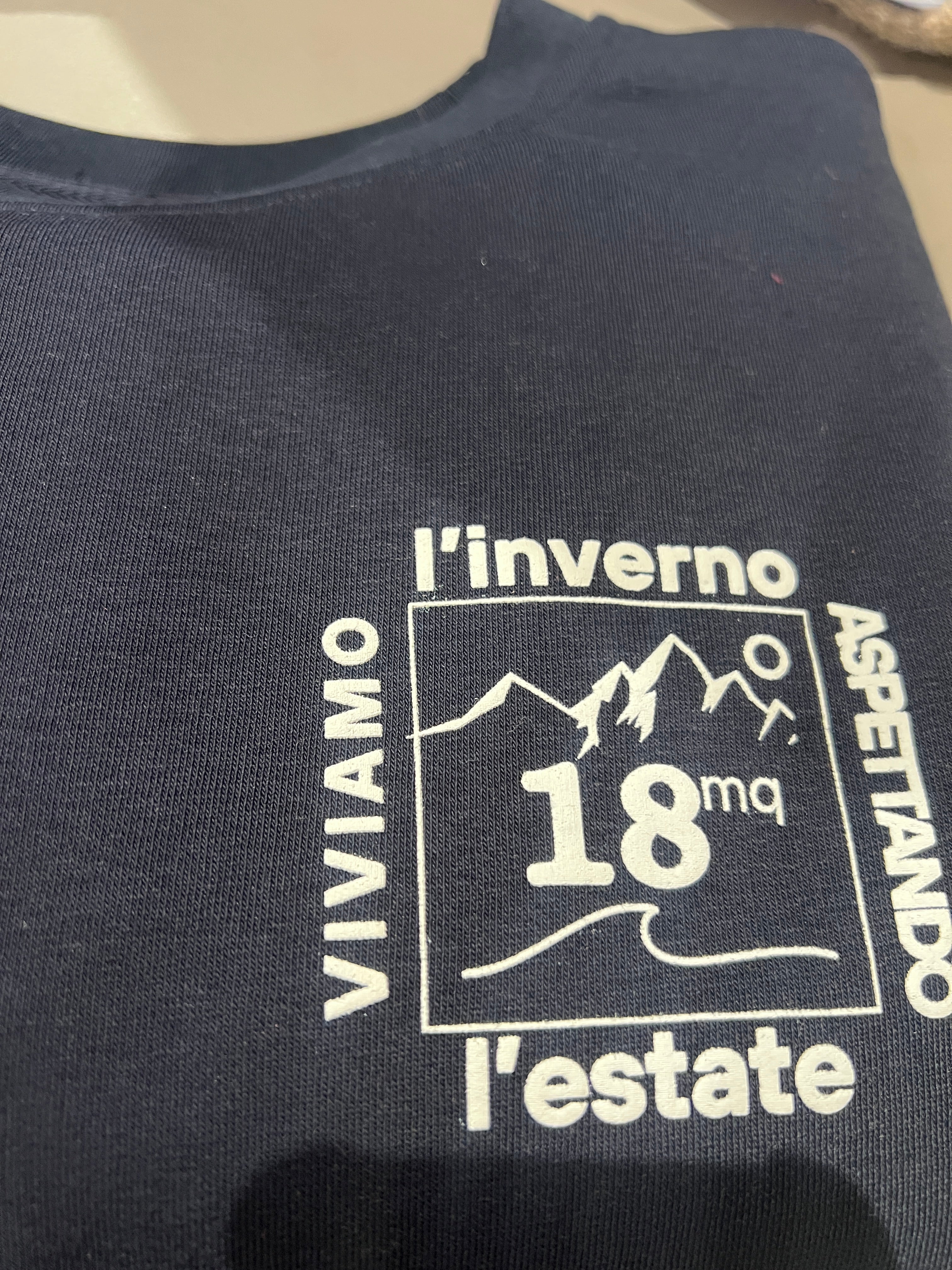 FELPA GIROCOLLO - BLU