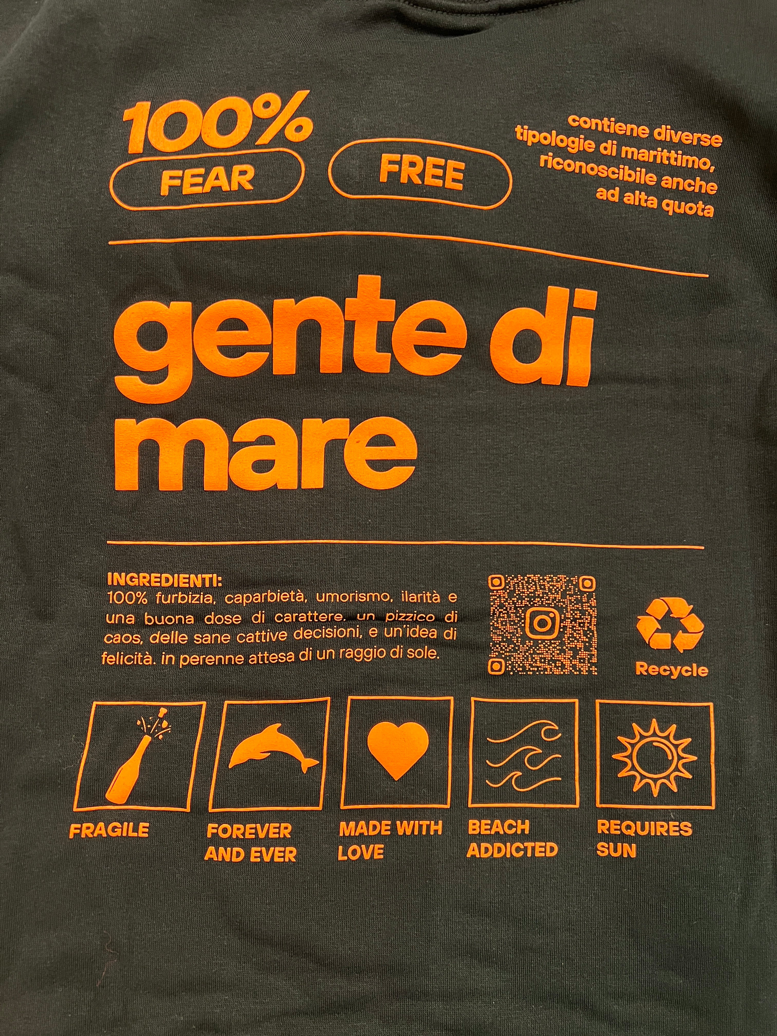 FELPA GIROCOLLO - NERO